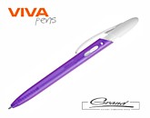 Ручка пластиковая «Rico Mix», фиолетовая с белым