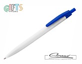 Ручка «Argos White», белая с синим