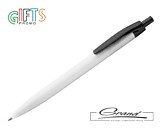 Ручка «Argos White», белая с черным