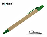 Ручка шариковая из картона «Tori», зеленая