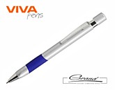 Ручка шариковая «Eve Silver», серебро с синим