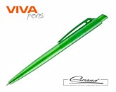 Ручка пластиковая шариковая «Vini Color», зеленая