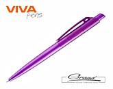 Ручка пластиковая шариковая «Vini Color», фиолетовая