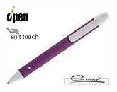 Ручка шариковая «Button Up», фиолетовая