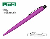 Ручка шариковая «Lumos M» soft-touch, розовая