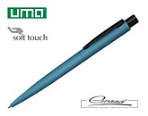 Ручка шариковая «Lumos M» soft-touch, голубая