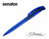 Ручка шариковая «Verve Clear», синяя | Ручки Senator |