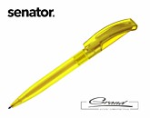 Ручка шариковая «Verve Clear», желтая | Ручки Senator |