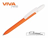 Ручка шариковая «Fill Classic» в СПб, оранжевая с белым