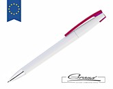 Ручка шариковая «Zorro Frost», белая с розовым