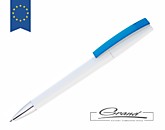 Ручка шариковая «Zorro Frost», белая с голубым