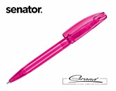 Ручка шариковая «Bridge Clear», розовая