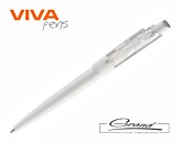 Ручка пластиковая шариковая «Vini White Bis», белая
