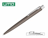 Ручка металлическая «Lumos Stone», коричнево-серая