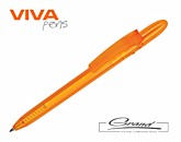 Ручка пластиковая шариковая «Fill Color», оранжевая