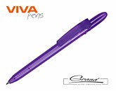 Ручка пластиковая шариковая «Fill Color», фиолетовая