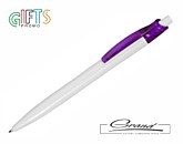 Ручка шариковая «Canyon Frost», белая с фиолетовым