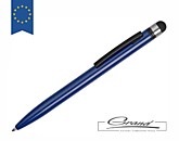 Ручка-стилус «Poke» металлическая, синяя