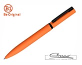 Ручка шариковая «Mirror Black» в СПб, оранжевая