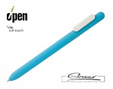 Ручка «Slider Soft Touch», голубая