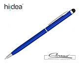 Ручка-стилус металлическая «Zoe Hi», синяя