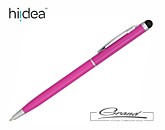 Ручка-стилус металлическая «Zoe Hi», розовая