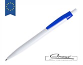 Ручка шариковая «KIFIC» в СПб, белая с синим