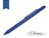 Ручка-стилус  «Tool» с уровнем и отверткой, синяя