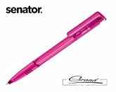 Ручка шариковая «Super Hit Soft Clear», розовая