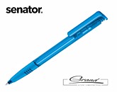 Ручка шариковая «Super Hit Soft Clear», голубая