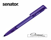 Ручка шариковая «Super Hit Soft Clear», фиолетовая