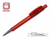 Ручка шариковая «Next», прозрачная, красная