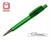 Ручка шариковая «Next», прозрачная, зеленая