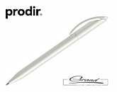 Ручка шариковая «Prodir DS3 TVV», белый металлик