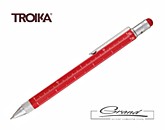 Ручка шариковая «Construction», мультиинструмент, красная