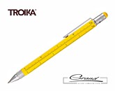 Ручка шариковая «Construction», мультиинструмент, желтая