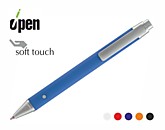 Ручка металлическая «Button Up» с пластиковым клипом