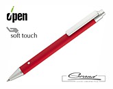 Ручка металлическая «Button Up», красная