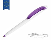 Ручка «Mico White», белая с фиолетовым