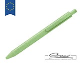 Эко-ручка шариковая «Pecas», зеленая
