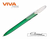 Ручка пластиковая шариковая «Rico Bright», зеленая