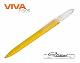 Ручка пластиковая шариковая «Rico Bright», желтая