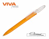 Ручка пластиковая шариковая «Rico Bright», оранжевая