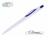 Ручка шариковая «Fili», белая с синим