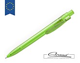 Ручка шариковая «HISPAR», R-PET пластик, зеленая