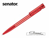 Ручка шариковая «Liberty Clear Grip», красная