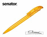 Ручка шариковая «Challenger Soft Clear», желтая