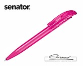 Ручка шариковая «Challenger Soft Clear», розовая