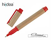 Эко-ручка шариковая «Dunes» из бумаги, красная
