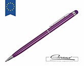 Ручка-стилус металлическая «Jucy», фиолетовая